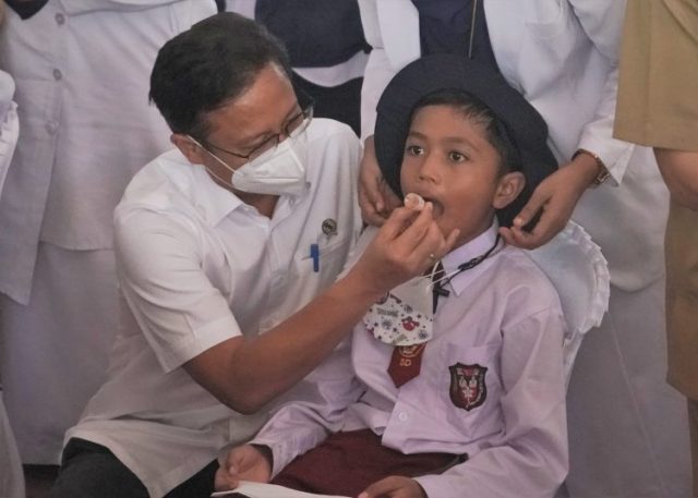 Imunisasi Polio di Aceh
