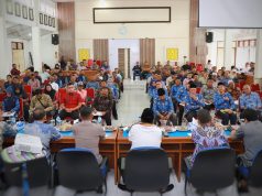 Narasi Wahyudi Adisiswanto Saat Rakor Ketahanan Pangan Musim Rendengan Turun Sawah